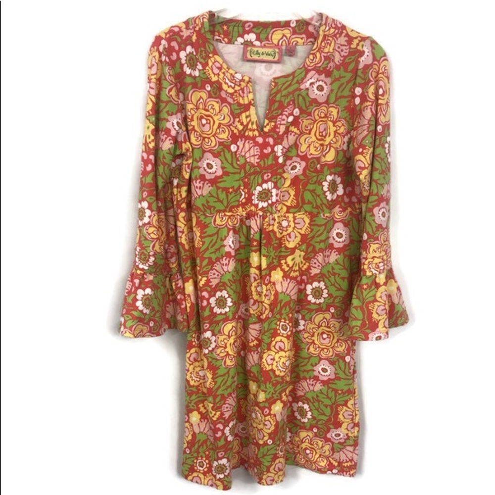 LILLY‎ & VAN FLORAL DRESS S